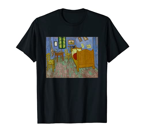 El dormitorio 1889 Vincent Van Gogh Pintor impresionista Camiseta