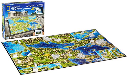 Eleven Force - Puzzle 4D civilizaciones Antiguas, diseño Grecia (10022)