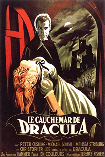 Empire Merchandising 668059 Le cauchemar de Drácula Christopher Lee, de la película de Leyendas de póster de Cartel de presión, de tamaño de 61 x 91,5 cm