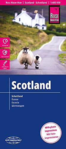 Escocia, mapa de carreteras impermeable. Escala 1:400.000. Reise Know-How.: reiß- und wasserfest (world mapping project) (Scotland (1:400.000))