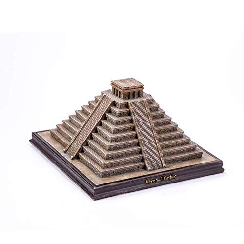 Escultura Decorativa De Escritorio Estatua De La Pirámide Modelo De La Pirámide Maya Artesanía De Recuerdos Turísticos Civilización Maya