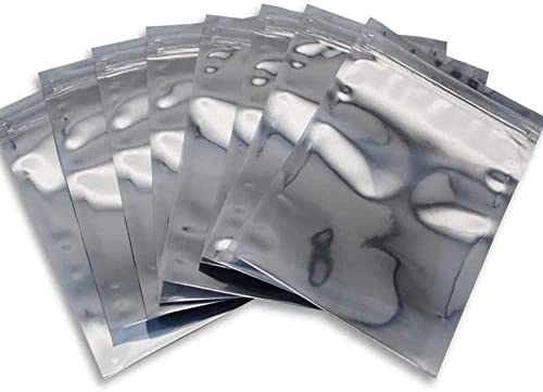 ESD Bags, 100 Bolsas resellables antiestáticas de plástico de 18 x 26 cm, para Placa Base de 2.5 Pulgadas, 3.5 Pulgadas, SSD HDD ddr3 Ram Ordenador componentes electrónicos Bolsas de Disco Duro