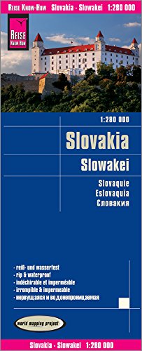 Eslovaquia 1:280.000 impermeable: world mapping project (Slovakia (1:280.000))