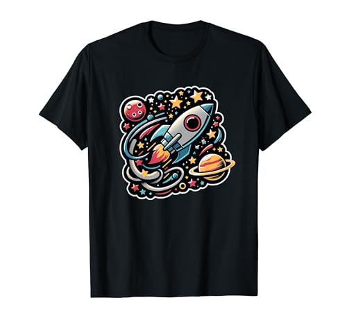 Espacio Nave Espacial Camiseta
