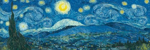 EuroGraphics 6010-5309 Panorama de la Noche Estrellada Van Gogh Puzzle (1000 Piezas)
