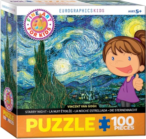 Eurographics 6100-1204 Starry Night - Puzzle (100 Piezas)