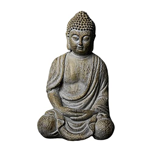 F Fityle Estatuilla de Buda Chino, Estatua de Fengshui, Obra de Arte para Oficina, hogar, decoración de Mesa, Regalo, Estilo a