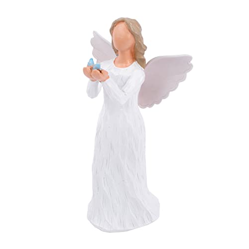 Figura de ángel de la guarda de la sanación, figuras de mariposa, regalos de ángel de la libertad, regalo de ángel para Navidad, regalo decorativo para el hogar para mostrar amor, gratitud