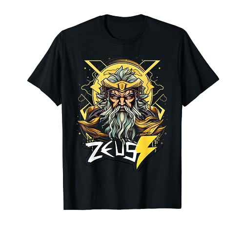 Figura mitológica de Zeus, rey de los dioses Camiseta