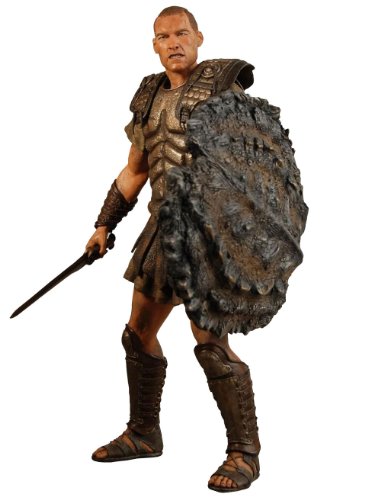 Figura Perseo, 18 cm, Furia de Titanes, Battle Damaged. NECA