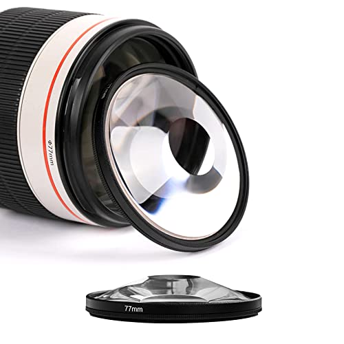 Filtro caleidoscopio de 77 mm para efectos especiales para fotografía de cámara prisma con efectos refractivos accesorios para filtros de cámara SLR