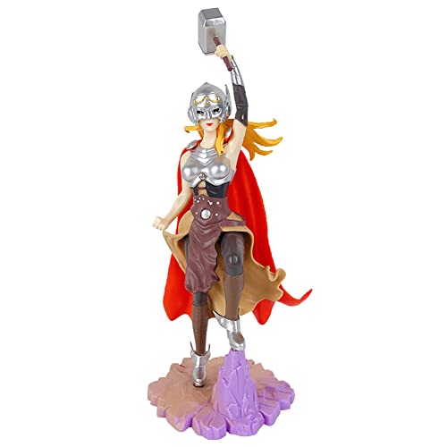 FISAPBXC Figura di Thor Lady, Anime Figuras Coleccionables Modelo Ornamentos, Figura Jane Lady Thor, Anime Legends Modelo Juguetes, Anime Figuras, Decoraciones de Escritorio, coleccionables