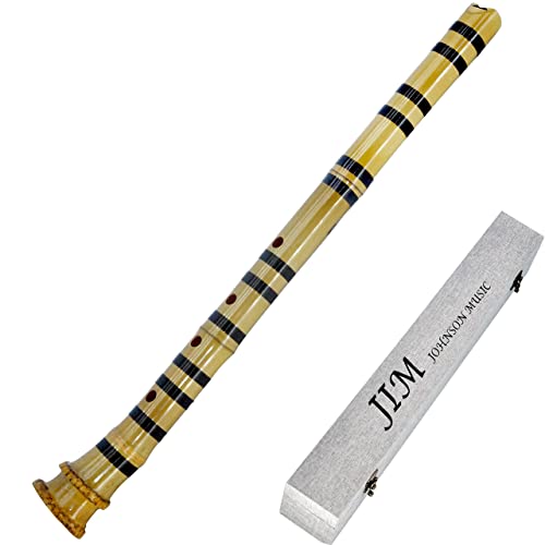 Flauta japonesa Zen Shakuhachi Pentatónica con raíz de campana natural.KINKO-ryu 1.8 pies. Bueno para flautistas principiantes y experimentados. Toca Jazz "Take Five" y música tradicional.