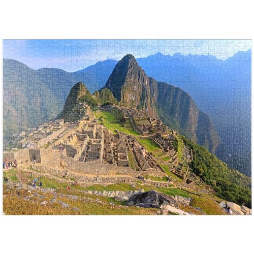 Fortaleza Inca De Machu Picchu sobre El Valle del Urubamba, Perú - Premium 1000 Piezas Puzzles - Colección Especial MyPuzzle de Puzzle Galaxy