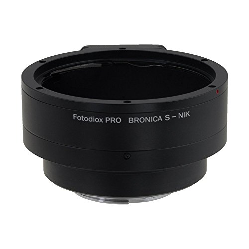Fotodiox Pro Adaptador de Montura de Lente para Bronica S a Nikon F cámara Sistema