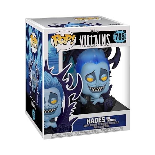 Funko POP! Deluxe: Villains - Hades On Throne - Disney Villains - Figuras Miniaturas Coleccionables Para Exhibición - Idea De Regalo - Mercancía Oficial - Juguetes Para Niños Y Adultos