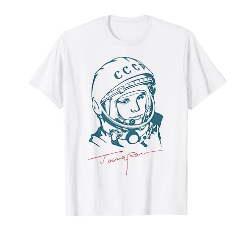 Gagarin Yuri Astronauta Vintage Sputnik Espacio URSS Camiseta