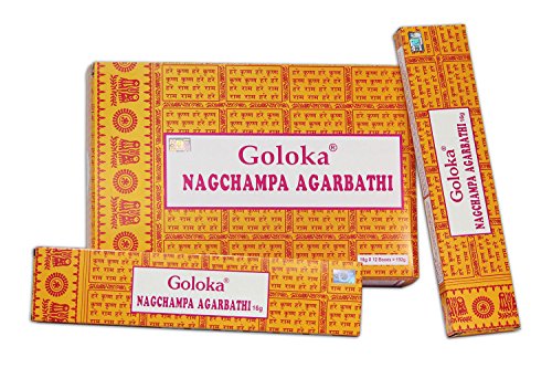 GOLOKA Juego de Varillas de Incienso, 1 pack, 16 g (Paquete de 12)