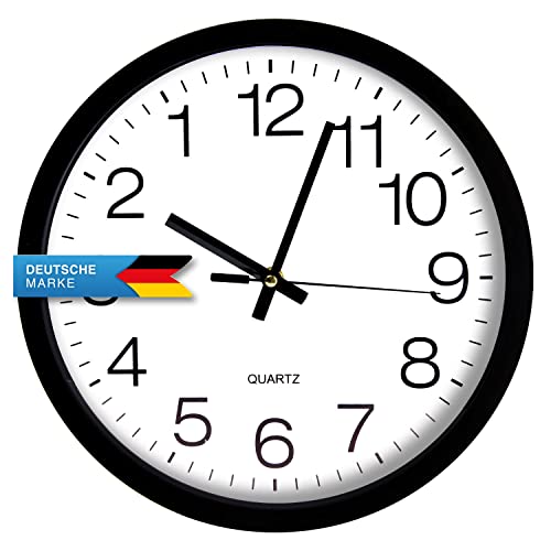 GOODS+GADGETS Reloj de Pared con Marcha atrás - Reloj de Frisia Oriental con Marcha atrás (Reverse Running Clock)