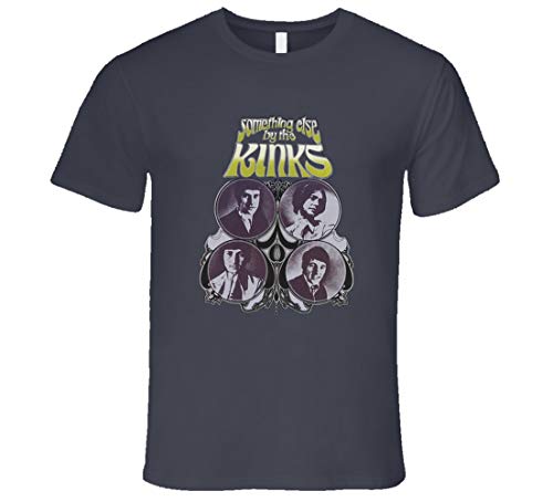 GORONYA The Kinks Something Else by The Kinks Album - Camiseta de música clásica, color gris