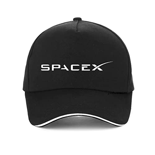 Gorras de béisbol SpaceX Space X Logo Gorra Hombre Mujeres 100% algodón Coche Gorras de béisbol Unisex Hip Hop Ajustable Snapback Sombrero Regalo