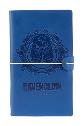 Grupo Erik Cuaderno de viaje Harry Potter Ravenclaw - Cuaderno de notas - Cuaderno cuero sintético - Diario personal - Bloc de notas / Regalo Harry Potter - Harry Potter merchandising oficial