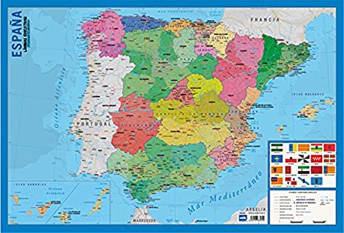 Grupo Erik Editores Lamina Educativa Mapa España