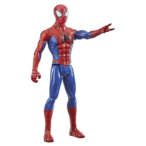 Hasbro Marvel Spider-Man Figura de acción de 30 cm del superhéroe Marvel Titan Hero Series con Puerto Titan Hero FX