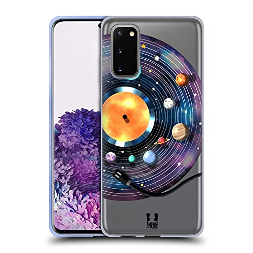 Head Case Designs Disco de Vinilo Música Espacial Carcasa de Gel de Silicona Compatible con Samsung Galaxy S20 / S20 5G