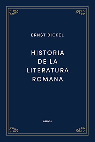 Historia de la literatura romana (B. ESTUDIOS CLÁSICOS)