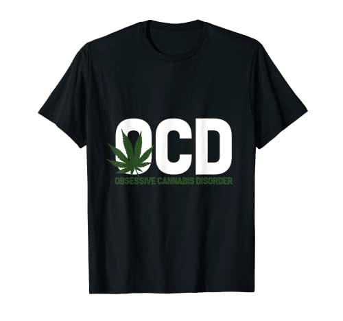 Hombre Distribuidor de CBD Compulsivo Cannabiol Vendedor Camiseta