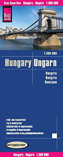 Hungría 1: 380.000 impermeable: reiß- und wasserfest (world mapping project) (Hungary (1:380.000))