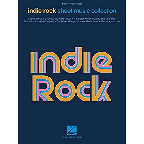 Indie rock sheet music collection piano, voix, guitare: Piano / Vocal / Guitar