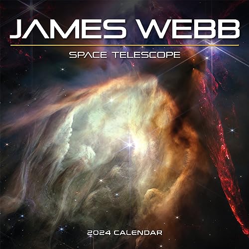 James Webb Space Telescope 2024 Calendario de pared grande, de Fresh Publishing, tamaño 302 mm x 604 mm (abierto), papel grueso y resistente respetuoso con el medio ambiente (FSC).