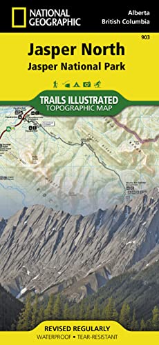 Jasper North: Trails Illustrated National Parks: 903 (National Geographic Trails Illustrated Map)