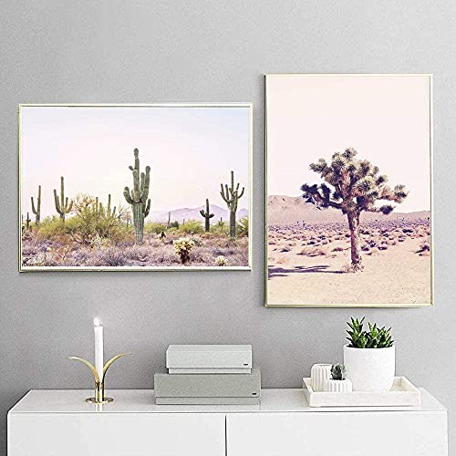 Joshua Árbol Cactus Fotografía Planta Arte Poster Desierto cactus Pintura Arizona Sur Occidental Desierto Pared Cuadro Lienzo Arte Salon Salon Corredor Decoracion E31134