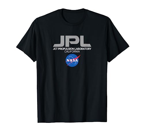 JPL - Jet Propulsion Laboratory - Camiseta espacial con logo de la NASA Camiseta