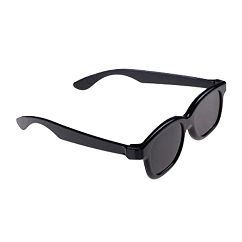 Julydeer 1 gafas de eclipse de plástico para ver eclipse anti-UV, gafas solares seguras para acampar al aire libre senderismo