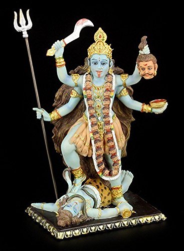 Kali - Figura de diosa hindú, multicolor