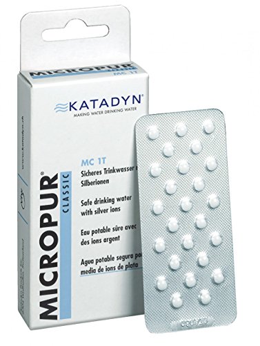 Katadyn  Micropur clásico 1t Tableta de purificación de Agua
