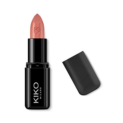 KIKO Milano Smart Fusion Lipstick 404 | Labial rico y nutritivo con acabado brillante, 1 Unidad (Paquete de 1)