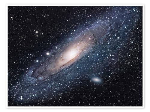 La galaxia de Andrómeda pósters para la pared de Robert Gendler Cuadros decoración para cualquier habitación 40 x 30 cm Azul Espacio extraterrestre Láminas decorativas