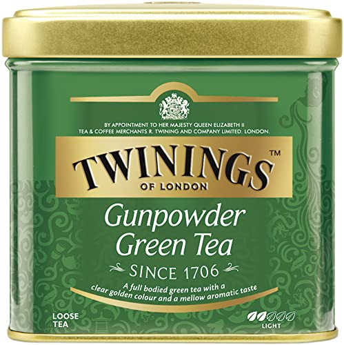 Lata de té verde Twinings Of London Gunpowder - 100 gr