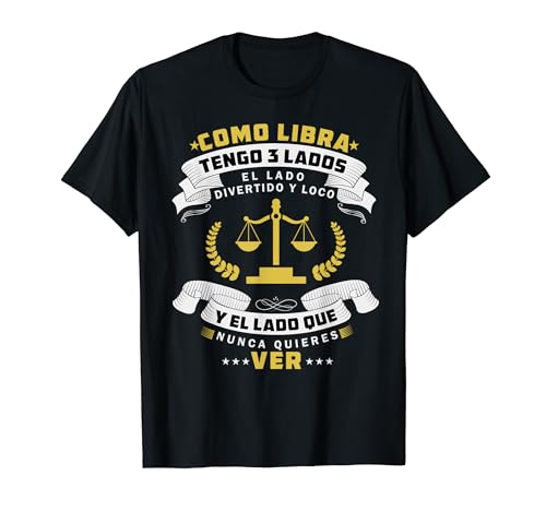 Libra Horócopo Zodiacal - Septiembre Signo Camiseta