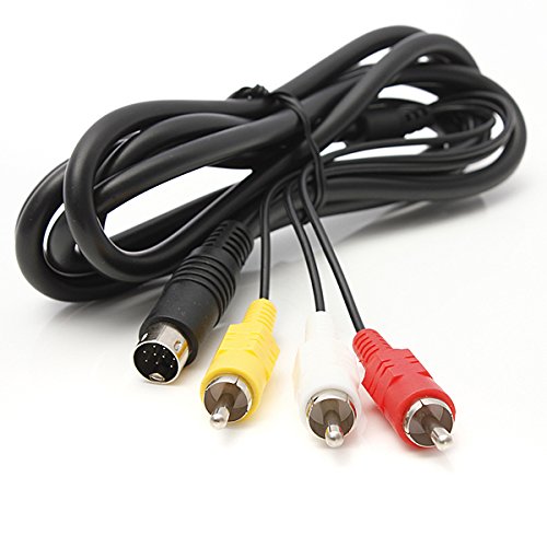 Link-e : Cable de Conexion Audio Vídeo RCA Compatible con la Consola SEGA Megadrive/Genesis 2 (No Compatible con SEGA Megadrive/Genesis 1)