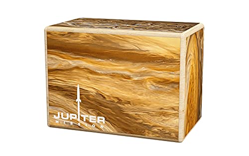 Logica Juegos Art. Júpiter - Rompecabezas de Madera - Caja Secreta 9 Pasos - Dificuldad 4/6 Extremo - Serie Star Adventures