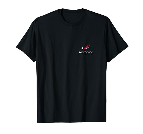 Logotipo cirílico de la Agencia Espacial Rusa "Roscosmos" Camiseta