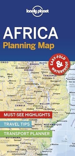 Lonely Planet Africa Planning Map [Idioma Inglés]