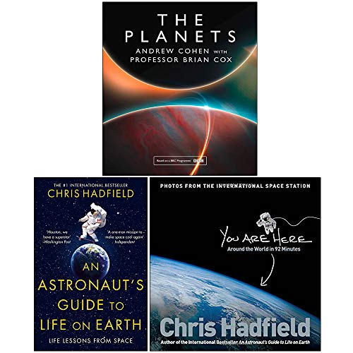 Los planetas [tapa dura], una guía para astronautas sobre la vida en la Tierra, conjunto de colección de 3 libros usted está aquí