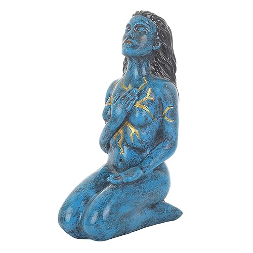 Loupsiy Figura decorativa de diosa, figuras de diosa de resina, estatua de amor propio para mesa, dormitorio, sala de estar y hogar